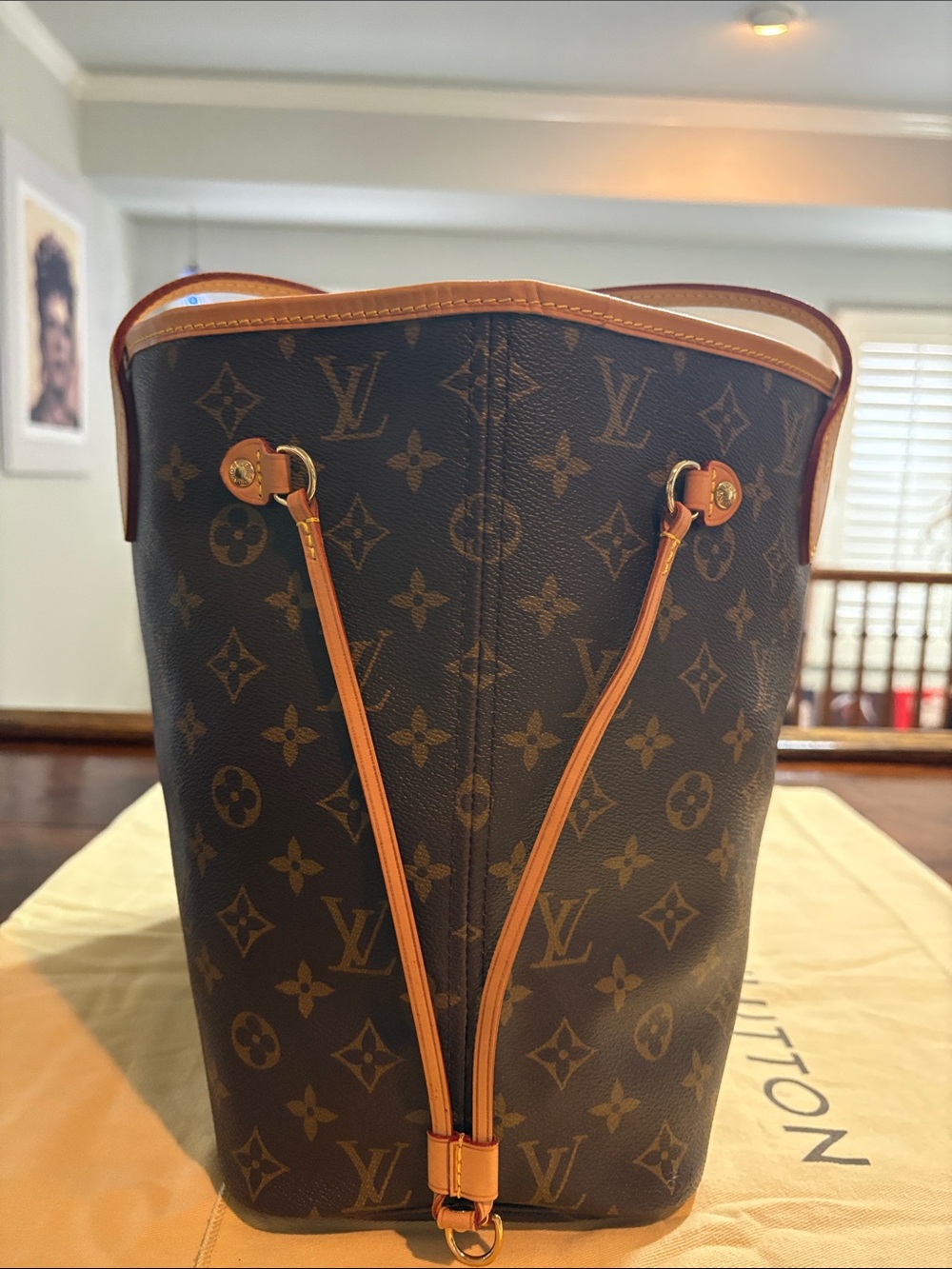 LOUIS VUITTON Monogram MM (Medium Model) Neverfull Canvas Tote - Picture 3 of 13